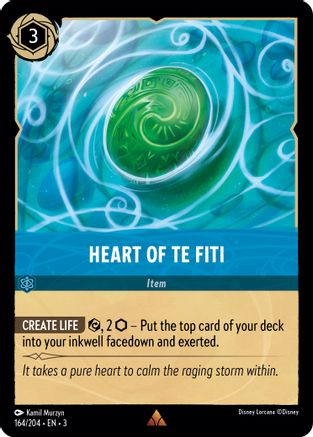 Heart of Te Fiti - 164//204 - Rare