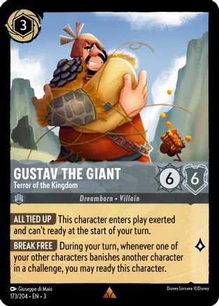 Gustav the Giant (Terror of the Kingdom) - 173/204 - Rare