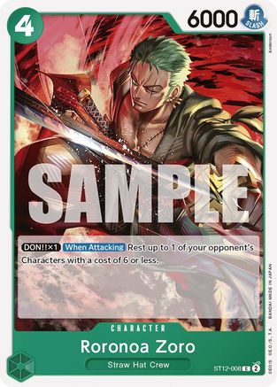 Roronoa Zoro - ST12-008 - Common