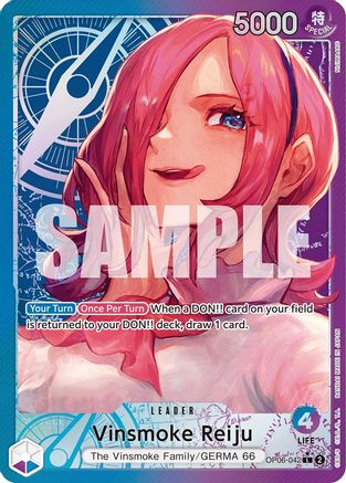 Vinsmoke Reiju (042) (Alternate Art) - OP06-042 - Leader