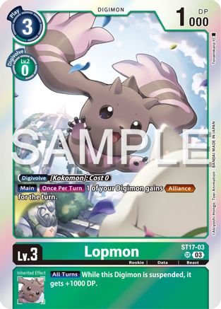 Lopmon - ST17-03 - Super Rare