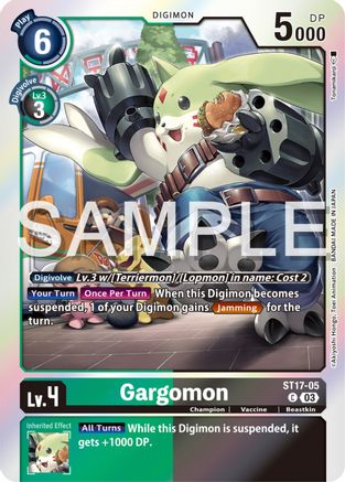 Gargomon - ST17-05 - Common