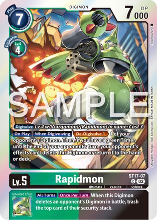 Rapidmon - ST17-07 - ST17-07 - Common