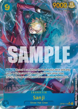 Sanji (Alternate Art) - OP06-119 - Secret Rare