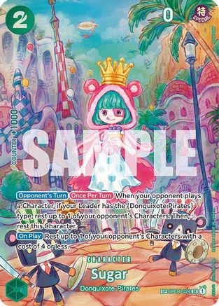 Sugar (OP06 Special) - OP04-024 - Super Rare