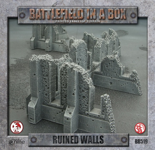 Battlefield in a Box - Gothic Battlefields - Ruined Walls available at 401 Games Canada