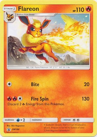 Flareon - SM186 - Promo available at 401 Games Canada