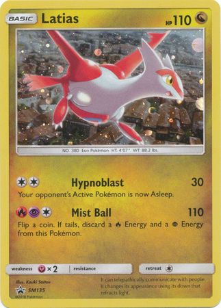 Latias - SM135 - Promo available at 401 Games Canada