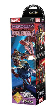 Heroclix - Marvel Secret Wars Battleworld Booster Pack available at 401 Games Canada