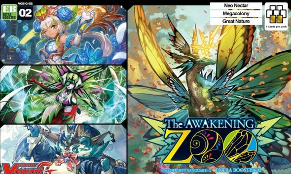 Cardfight!! Vanguard - VGE-G-EB02 - The Awakening Zoo Extra Booster Box available at 401 Games Canada
