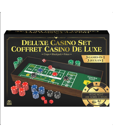 Cardinal Classics - Deluxe Casino Set available at 401 Games Canada