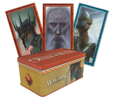 War of the Ring - Card Box and Sleeves (Witch King Art) available at 401 Games Canada