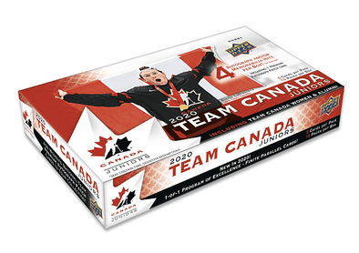 2020 Upper Deck Team Canada Juniors Hockey Hobby Box available at 401 Games Canada