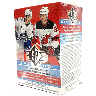 2019-20 Upper Deck SP Hockey Blaster Box available at 401 Games Canada