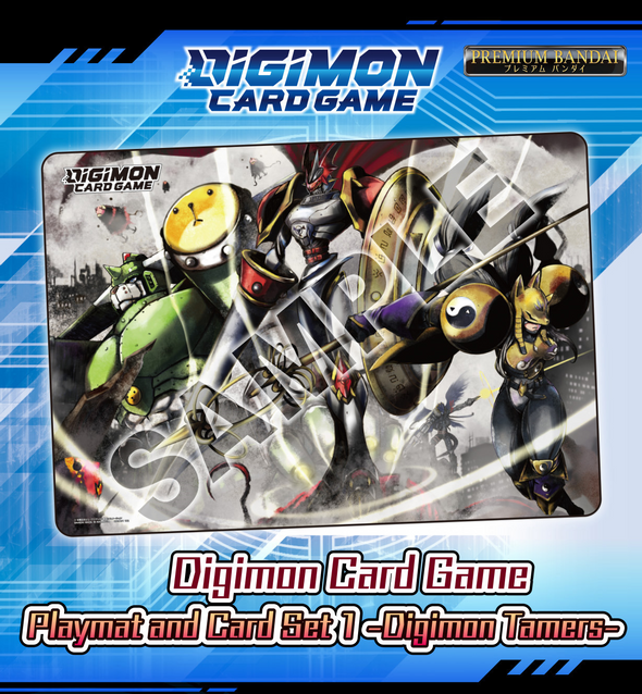 Digimon Card Game - Playmat and Card Set 1 available at 401 Games Canada