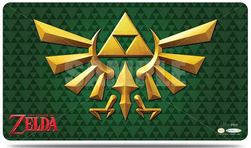 Ultra Pro - Playmat - Zelda Green and Gold w/ Tube Case available at 401 Games Canada